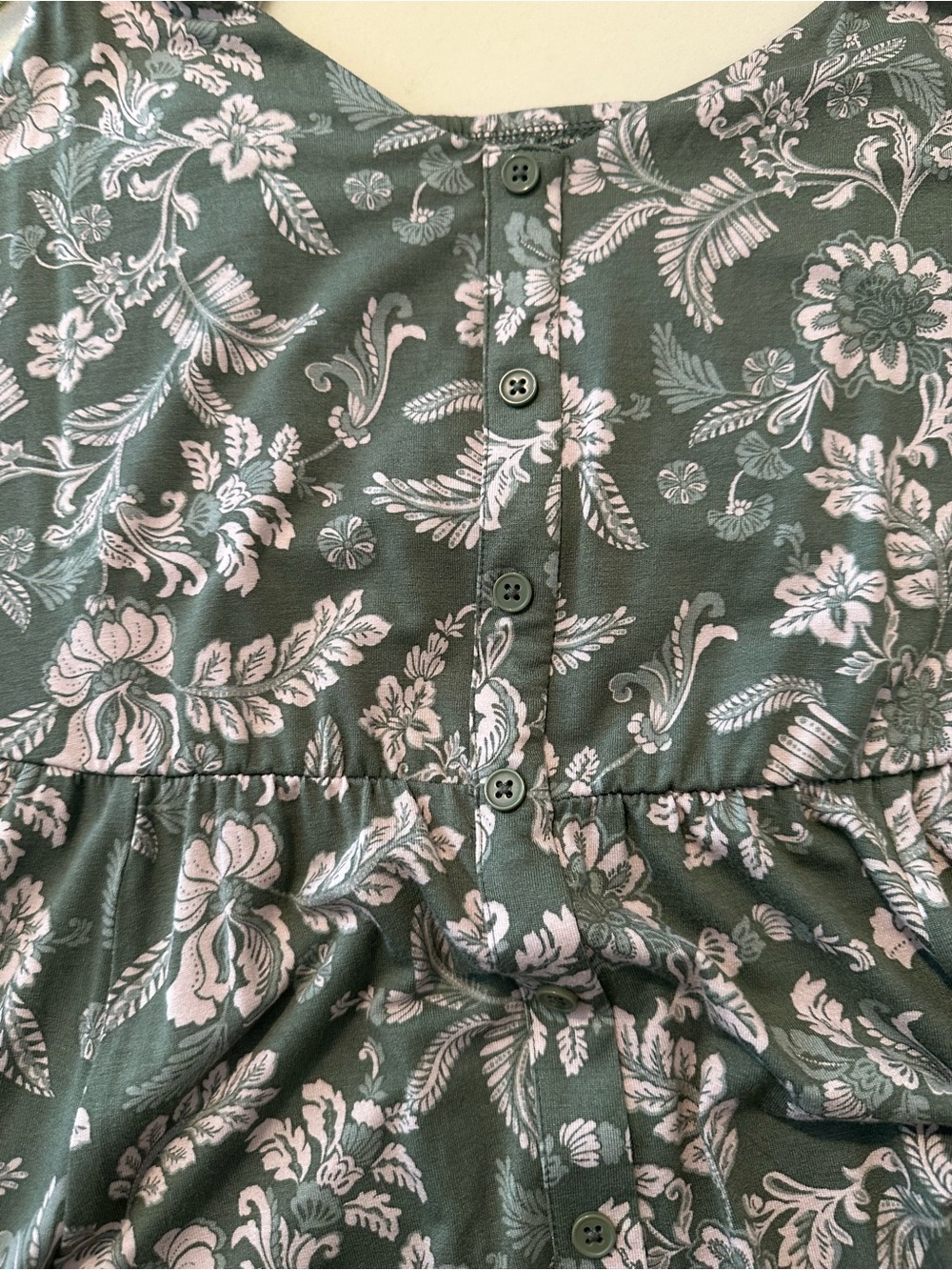 Torrid Green Floral Midi Sundress - Picture 3 of 5
